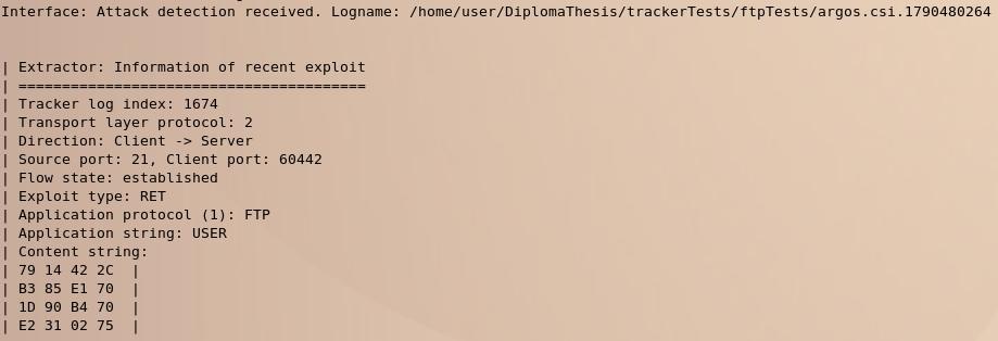 Proof of Concept for Attacks on FTP Services Honeypot Argos Control Socket Snitch Perl Script Argos.