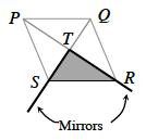 7-62. Now that you know the opposite sides of a rhombus are parallel, what else can you prove about a rhombus? Consider this as you answer the questions below. a. EXPLORE: Think about what you know about the reflected triangles in the diagram.