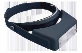 orthopedic felt adds to comfort 26101 26101 OptiVisor Headband Magnifier - 1.