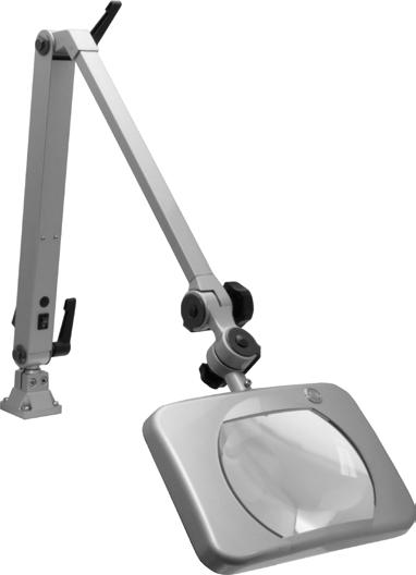 Mighty Vue Deluxe LED Magnifying lamp from Aven is the new standard in inspection lighting.
