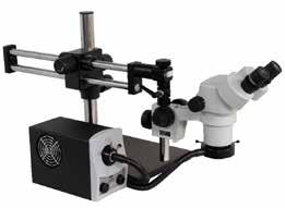 control Multi coated optical components, free from chromatic and spherical aberration 26800B-372 SPZ-50 Stereo Zoom Binocular Microscope on Stand LW & LED Ring Light SPZ-50 Stereo Zoom Microscope on