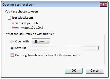 pem File Procedure 2 Download the CA Root Certificate and Issue a