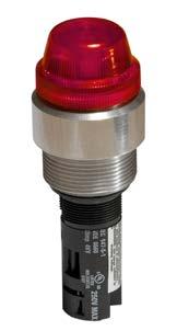 Ex d M-0... control, monitoring and signalling devices ILLUSTRATION DIMENSIONS mm DESCRIPTION CODE Indicator light for operating temperature -60 C with 3W lamps (on request*), 12/240 Vac/dc.