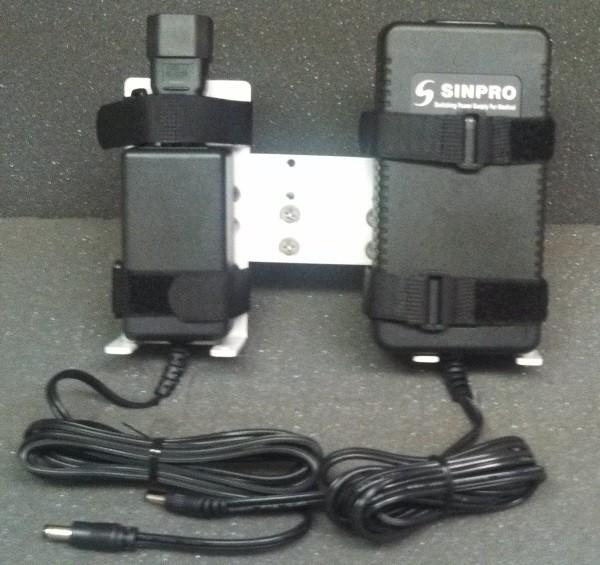 5.11. Attach the power cords to the power supplies and the power supply to the