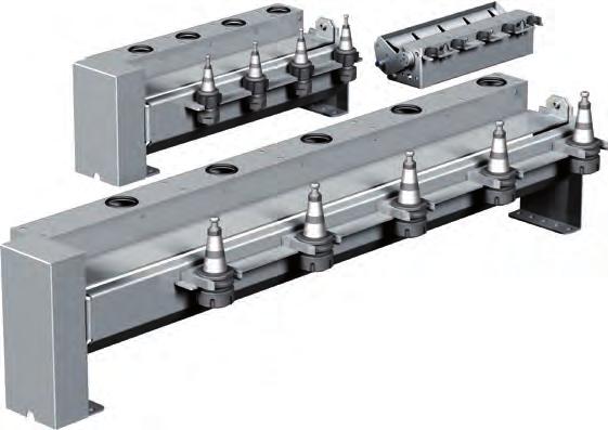 Tool changing stations Accessories Change stations SK 11/20/30 4 SK 20 linear changers 5 linear changers for SK 11 Simple, functional tool changer for SK11, SK20 and SK30 Pneumatic rotary cylinder