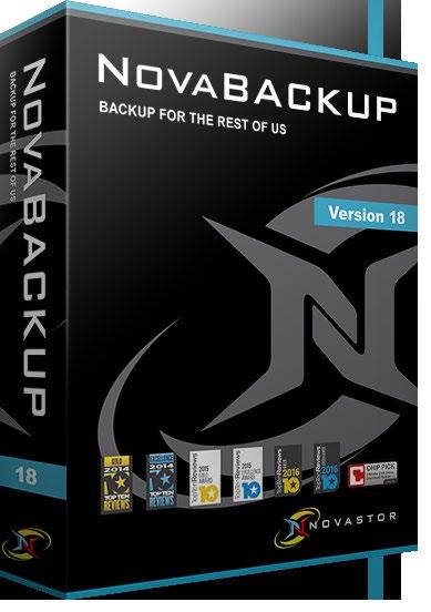 February 2017 NovaBACKUP User Manual Features and specifications are subject to change without notice.