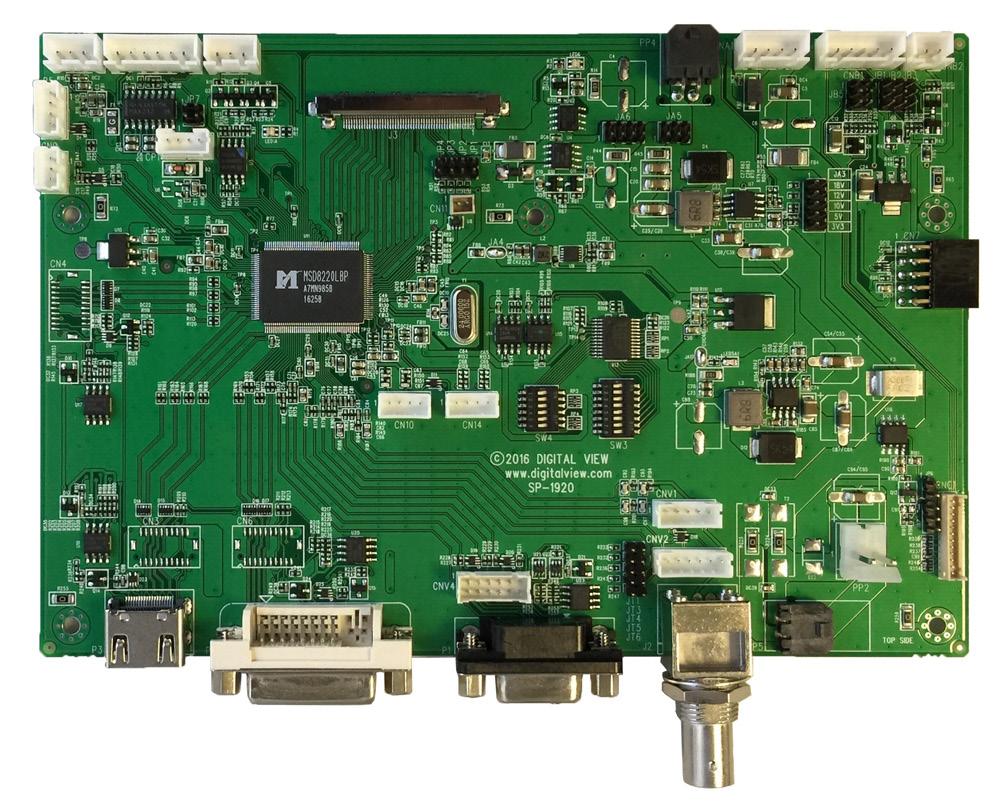 SP-920 Part No : 476000xx-3 The SP-920 controller for LCD panels 920 x 200 with HDMI, DVI, ARGB & Composite inputs and H.264 media player for input failover.