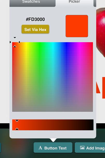 The bottom right, grid-pattern swatch choice will select the current
