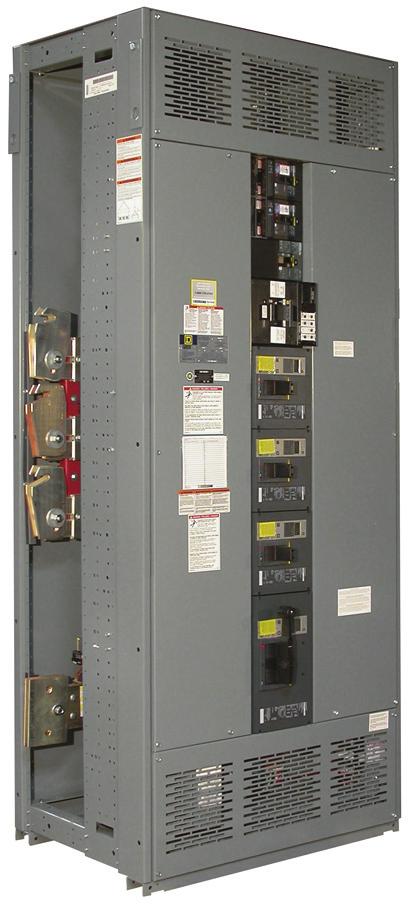 Product Description Power-Style QED-2, Series 2 Group-Mounted Distribution Sections Power-Style QED-2, Series 2 switchboard distribution sections are available with either an I-Line or QMB