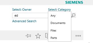 Search Category Prefilters Use categories of types to simplify searching New for 3.