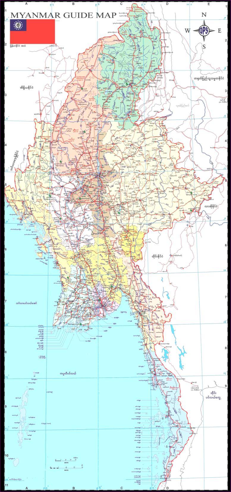 Vietnam to Thailand Fiber link (4400km)