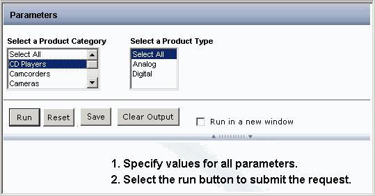 2. Using Dashboard Amper Auto-Prompting In this section: Customizing the Amper Auto-Prompting Facility Reference: Parameter Report Options The amper auto-prompting facility enables you to select