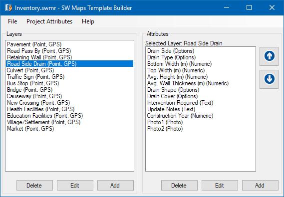 Introduction SW Maps template builder is a convenient app for creating templates for use with SW Maps.