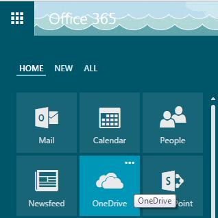 1. OneDrive on the Web As part of Office 365, every user has a file storage