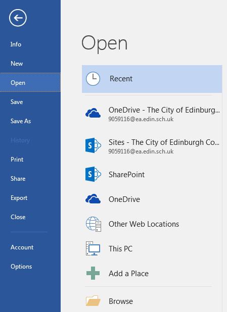 You can then work on the document and when you click on save it will update the item in OneDrive. The save icon will show that it is syncing rather than saving to the computer. 3.