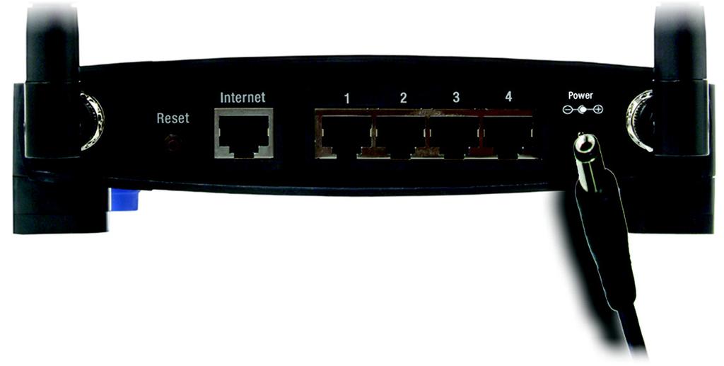 5. Connect your network PCs or Ethernet devices to the Router s numbered ports using standard Ethernet network cabling. Figure 4-2: Connecting Your Network Devices 6.