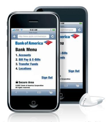 Case study: Bank of America The goal is to give users access any where, any time.