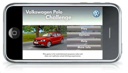Case study: Volkswagen Polo Goal is to innovative the brand, drive interest in test drives 820,000 downloads in the first week Focus