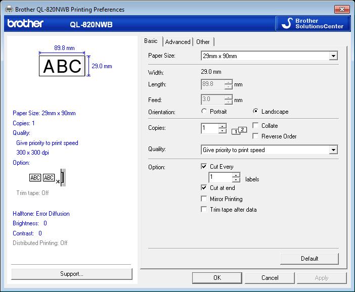 [Ports] tab of the printer Properties dialog box Step 2: Print the item (in this case, the test page), and then specify the file name.
