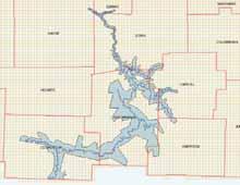 Tuscarawas and Muskingum Rivers Huntington COE Flood Control Projects Bolivar Dam, Dover Dam, Mohawk Dam, Beach City Dam, and Zoar Levy H & H modeling - Dam failure, Down stream