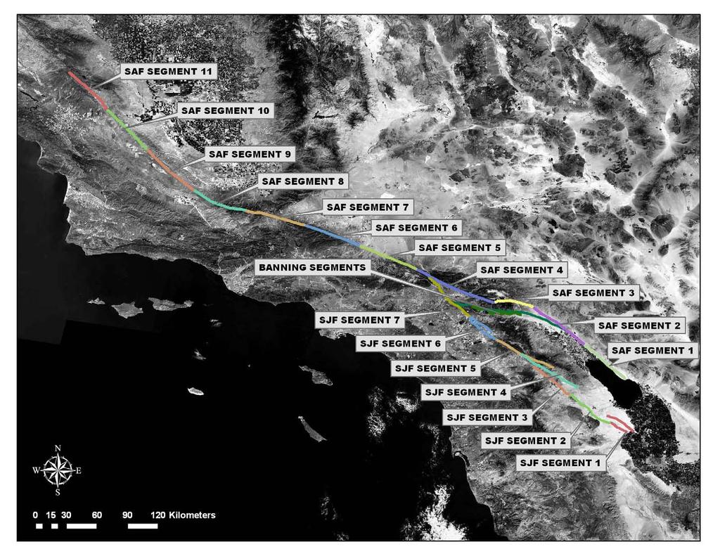 LiDAR coverage of the southern San Andreas and San Jacinto faults -