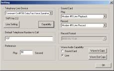 j. Emergency Call Set up : When you check used option and click Setup button. Following message window will show.