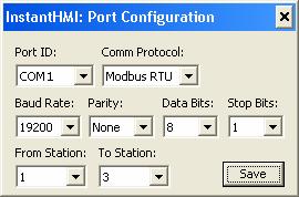 3: Port Configuration (Helps Controller Network Discovery) You may now indicate what you know about your Watlow controller network: Which Com port(s) you have connected controller network(s) What
