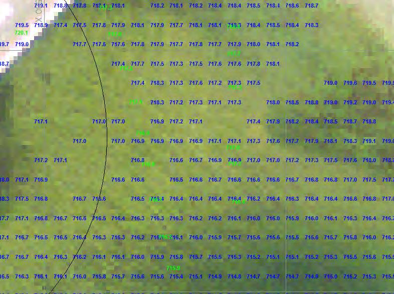 dambm CP 4 Bon Tempe Lake VAFB Mooring Harbor Lake Lagunitas Background Image: NAIP 2013 Blue = LiDAR Data Green = RTK-GPS
