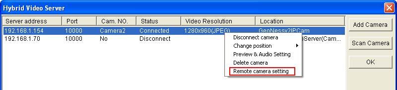 2.16 Improved Support for IP Video Devices Easy access to configuration interfaces of IP devices.