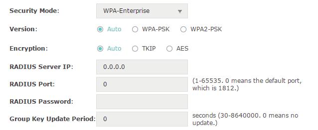 WPA-Enterprise WPA-Enterprise (Wi-Fi Protected Access-Enterprise) is a safer encryption method compared with WEP and WAP-PSK. It requires a RADIUS server to authenticate the clients via 802.