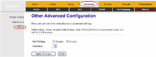 4.3.6.3 Others IPLINK Technology Corp. Choose Advanced Others Others, you can set other miscellaneous advanced settings (shown in Figure 4-45). Figure 4-45 4.
