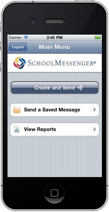 Communicate for iphone The SchoolMessenger app lets you quickly and easily send messages from anywhere using your iphone. Setting up and using the application is simple. This guide will show you how!