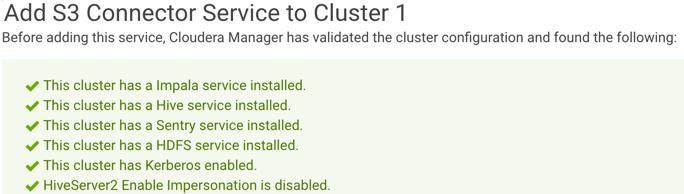 Security How-To Guides How To Configure Authentication for Amazon S3 There are several ways to integrate Amazon S3 storage with Cloudera clusters, depending on your use case and other factors,