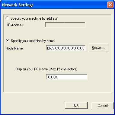 Brother PC-FAX Software (MFC models only) Configuring the Network PC-FAX Receiving Settings 5 The settings to send received faxes to your computer were automatically configured during the