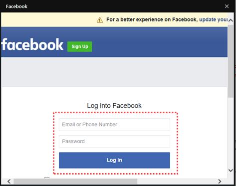 3. Facebook Follow these steps to upload a video or image to your Facebook. 1.