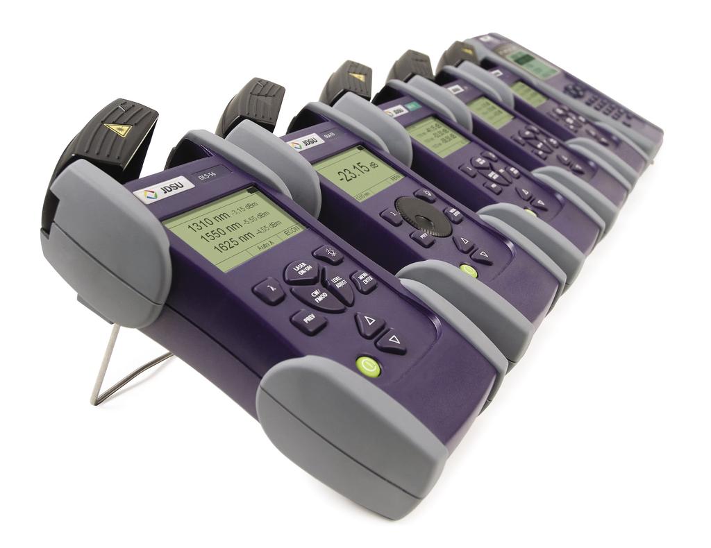 JDSU Optical Handheld Testers Family of light sources, power meters,