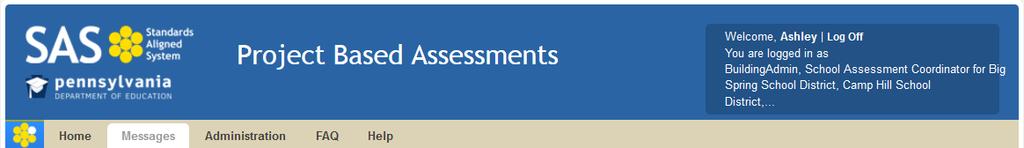 Standards Aligned System Project Based Assessment Administration Manual 6 2.