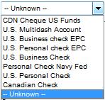7.4.2 Reclassifying an Unknown Item If the item continues to be flagged as an unknown item, it can be reclassified by selecting the appropriate Item Type to correct the error.