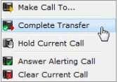 6.0 Call Control Report Toolbar You can use the call control buttons on the Report Toolbar in order to perform various actions such as making new calls as well as holding/answering calls.