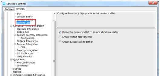 8.2 Managing Multiple Calls To manage a particular call, first select it by clicking it in the Current Call List. If there is only one call in the list it will be selected automatically.