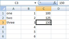 Lesson 1 Excel Tutorial Learning how to use Microsoft Excel 2010 page 8 Step 6: Click cell C1. Type 100. Enter.