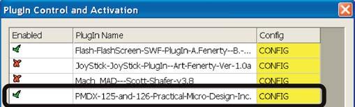 Note: The number of plug-ins and the order in which they are listed may be different on your PC 7.0 Configure Mach3 7.
