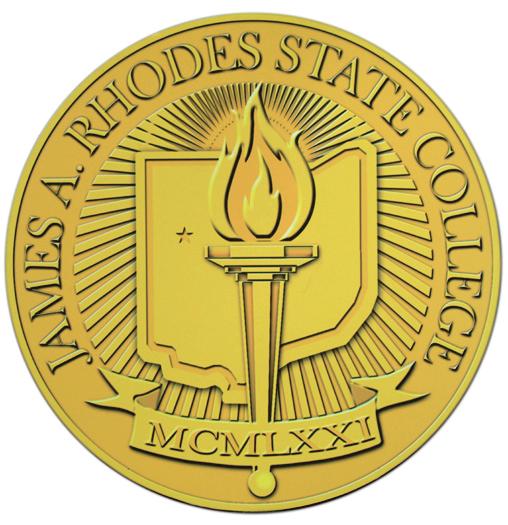 College Seal Rhodes State College Seal The official College seal is the formal identifier for the College and as such is reserved for formal documents and use through the office of