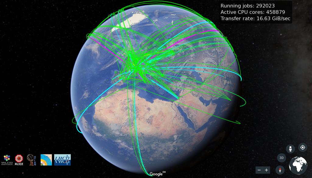 THE WORLDWIDE LHC COMPUTING GRID GLOBALLY DISTRIBUTED Worldwide LHC Compute