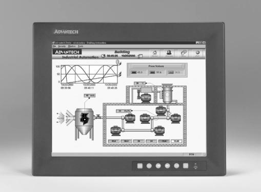FPM-2150 Industrial 15" Flat Panel Monitor with Direct-VGA Port Features 15" XGA TFT LCD with resolution up to 1024 x 768 Multi-scan function supports XGA, SVGA, VGA Front accessible display on/off
