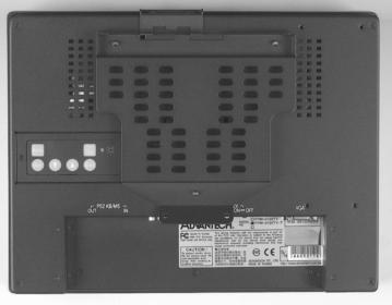 Dimensions Rear View KB/MS PS2 Connector RS-232 port (Touch screen) Power ON/OFF VGA port Cut-out dimension: 304 x 230 mm (11.97" x 9.