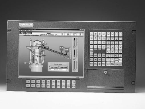 FPM-3220 Industrial 12.1" Flat Panel Monitor with Function Membrane Key and Direct-VGA Port Features 12.