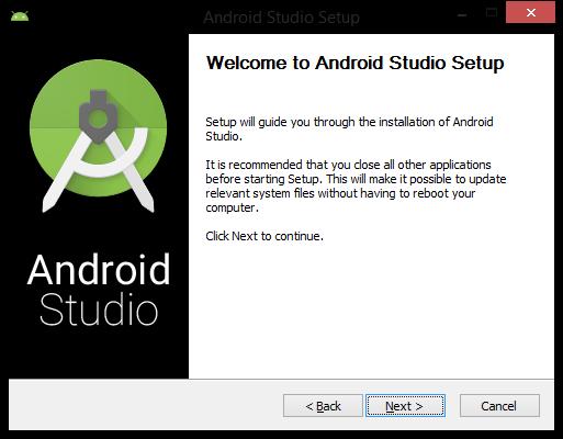 Part 1 Setting Up Android Studio. In this part you will download and install Android Studio which will be the Integrated Development Environment (IDE) used for this course. 1. Download Android Studio from http://developer.