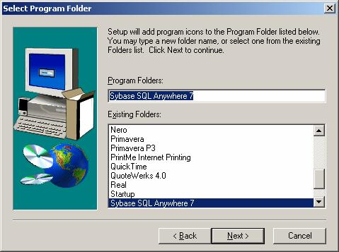 Leave Program Folder location as default and click Next to proceed to the installation