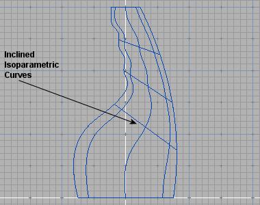 In the Perspective view, click the two Profile curves and press the spacebar to end. 12.
